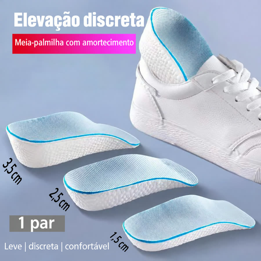 Palmilhas AltoNivo nas três alturas
